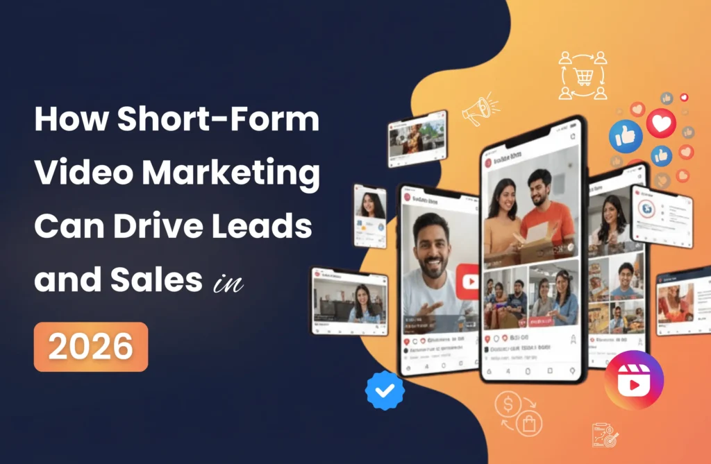 How Short Form Video Marketing Can Drive Leads and Sales in 2026 (Reels, Shorts, and UGC Strategies)