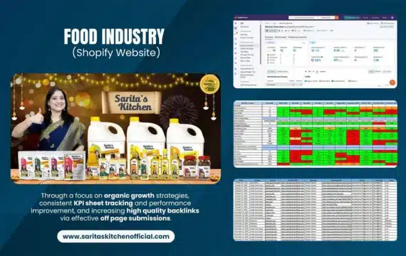 Saritas Kitchen Semrush, KPI & Offpage Data