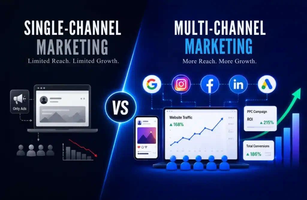 Why Multi-Channel Marketing Works Better Than Single-Channel Marketing?