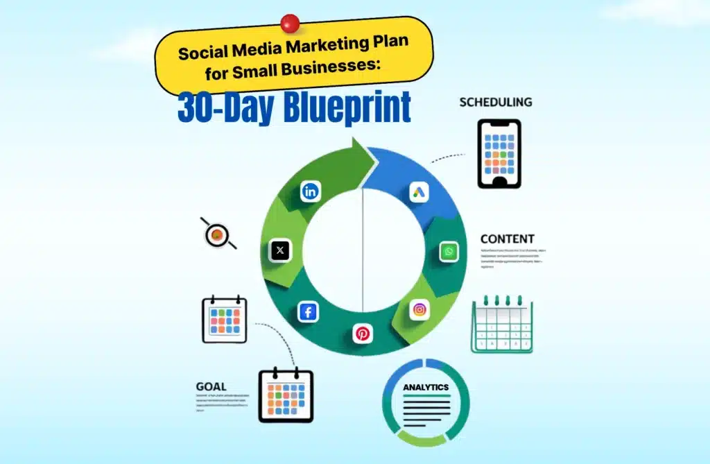 Social Media Marketing Plan for Small Businesses: 30 Day Blueprint
